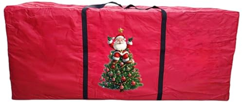 Contenitore per ghirlande di Natale – contenitore robusto e rinforzato con finestra trasparente, resistente all'umidità, per ghirlande e lanterne lunghe 2,7 m,