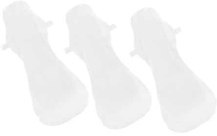 DOITOOL Compresas Menstruales Lavables Reutilizables 3 Unidades 420mm de Algodón Transpirable Botón a Presión para Mujeres Cuidado Femenino Viaje y Posparto