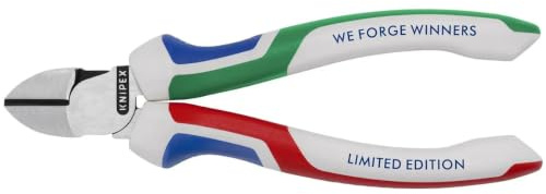 KNIPEX We Forge Winners Limited Edition Seitenschneider mit Komfortgriffen 160mm, 70 02 160 S8