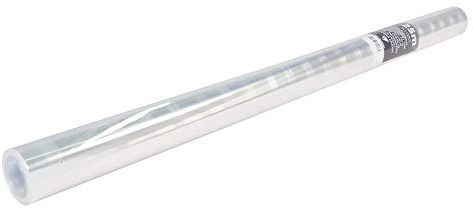 Clairefontaine 495598C Rolle (mit transparenter Folie, 25 x 0,70 m, 40µ, ideal für Verpackungen und Schaufenster, strapazierfähig und robust) 1 Rolle transparent