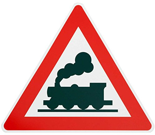 ORIGINAL Verkehrsschild Achtung Bahnübergang Nr. 151 DAMPFLOK * alte Ausführung * Schild Lokomotive Zug Lok Verkehrszeichen Straßenschild Eisenbahnschild Strassenzeichen Dampflokomotive Lokschild