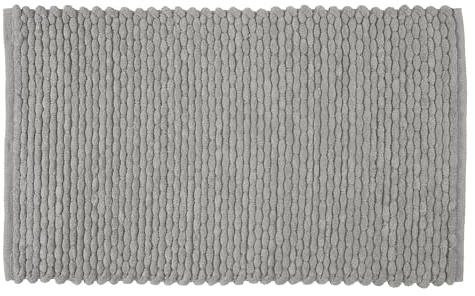 Kleine Wolke Badteppich Willow Platinfarben 60 x 100 cm