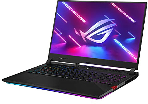 ASUS ROG Strix Scar 17 Laptop da Gaming, Display IPS FHD da 17.3 a 360Hz, AMD Ryzen 9 5900HX, 16GB di RAM DDR4, SSD da 1TB, NVIDIA GeForce RTX 3080, Tastiera Inglese Opti-Mechanical, Windows 10 Pro