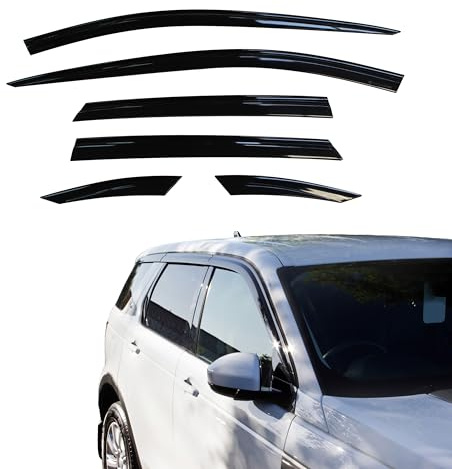 AUTO CLOVER Wind Deflectors Set for Land Rover Discovery Sport 2014+ (6 pieces)