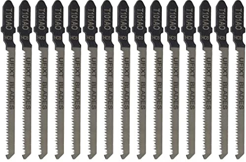 Jigsaw Blades T101AO High Speed Wood Cutting Pack of 15 compatible with Bosch Dewalt