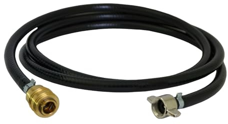 M16x1,5 Adapterfüllschläuche schwarz Reifenfüllschlauch Füllschlauch (M16x1,5 / 2m m. Kupplung NW7,2)