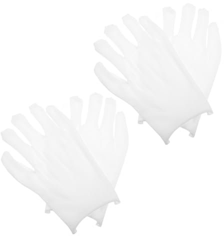 OSALADI 12paare Baumwollhandschuhe Geschmeidig Und Atmungsaktiv Für Männer Und Frauen Leicht Und Robust Wiederverwendbar Und Maschinenwaschbar Für Handpflege Und Sensible Arbeiten