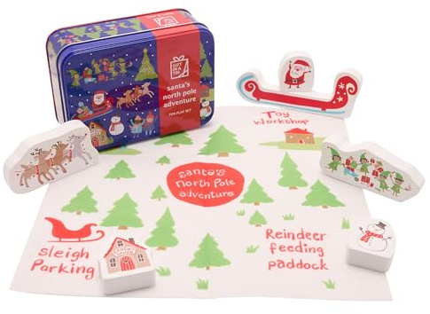 Widdop and Co Apples to Pears Gift in a Tin Santa's Adventure