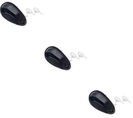 ibasenice 3stücke Tpu Violin Shoulder Rest Leicht Langlebig Schweißabsorbierend Mit Fixier-saugnäpfen Für Stundenlanges Komfortables Spielen Schwarz