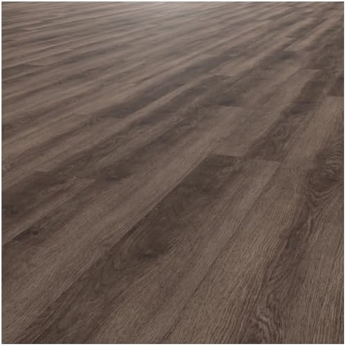 Vinylboden Klicksystem mit Trittschalldämmung Holzoptik - Rigid SPC Hartvinyl - Schwimmende Verlegung - 152,2 x 22,5 x 0,5 cm - 2,052 m² - 6 Dielen
