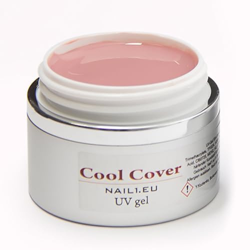 UV Camouflage Aufbau-Gel PROFILINE Cool Cover NAIL1.EU Hautfarbe, Makeup-Gel Einphasengel, 3in1 Gel, 1-Phasen-Gel