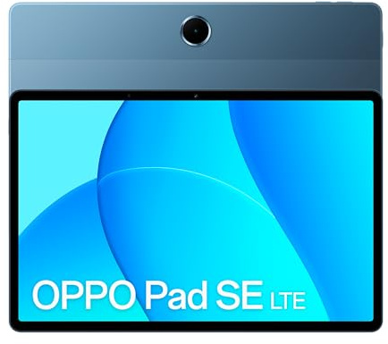 OPPO Pad SE LTE Tablet, 11” 90HZ LCD FHD+, 9340mAh, RAM 6GB(Esp.Max +6GB)+ROM 128GB, Foto 5MP, Selfie 5MP, Twilight Blue