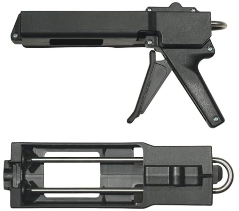 OTTO Handpress-Pistole 2K H 248 – Profi-Kartuschenpistole für 2K-PU-Schäume, geeignet für OTTOPUR Turbo 2x105 ml, glasfaserverstärkter Nylon-Toplader, Kraftübersetzung 26:1