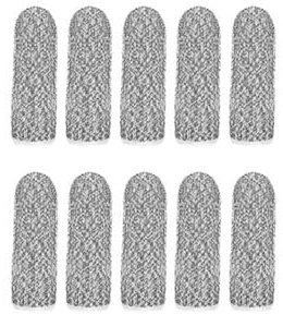 JOXLOVER Schnittfeste Handschuhe, Fingerlinge Schnittfester Schutz Anti-Schnitt-Fingerspitzen Fingerhülle Wiederverwendbare Fingerüberzüge Daumen Finger(1pc)