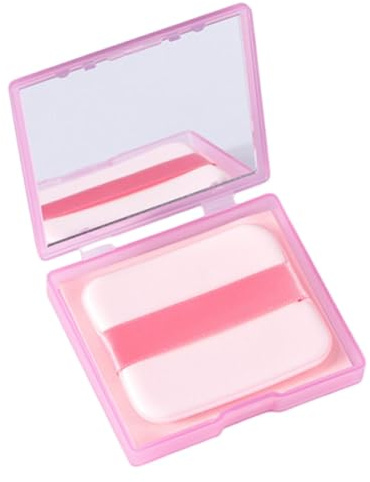 YWMJZEU Toallitas Cosméticas Matificantes, 200 Piezas, Set de Regalo de Maquillaje con Espejo, Accesorio Práctico para Estudiantes, Fácil de Quitar, de Larga, Rosa