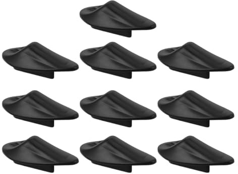SECFOU Inserti Passacavi in Nylon per Telaio Bici Mountain Bike, 10 Pezzi Tappi di Ricambio Neri per Guida Cavi Interna, Accessori Ciclismo per Manutenzione e Miglioramento