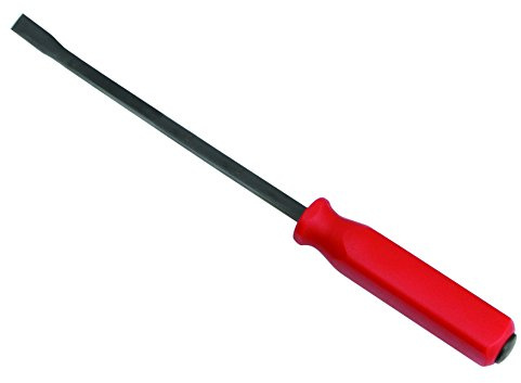 Groz 33122 18 Heavy-Duty Pry Bar – Hardened Steel with Striking Cap – Rust-Resistant Black Oxide Finish – Ergonomic Handle for Comfortable Grip