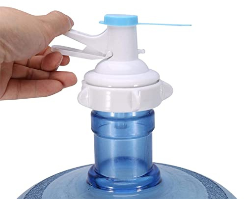 Grifo para Garrafas de Agua, Dispensador Agua Garrafa de 5 Galones de Operación Manual, Grifo Garrafa de Agua Potable con Tapa a Prueba de Polvo para Uso doméstico y de Viaje