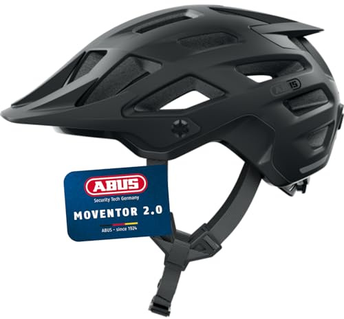 ABUS MTB-Helm Moventor 2.0 - Casque de vélo confortable pour le terrain - Casque All-Mountain - pour femmes et hommes