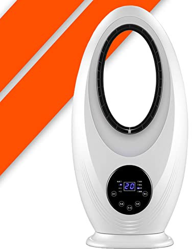 Bonplus BP | Ventilateur Sur Pied Sans Pales | Rotation 60º | Télécommande | 3 Niveaux de Vitesse | Minuterie 7.5H | Ventilateur Tour | avec Veilleuse | Foyer