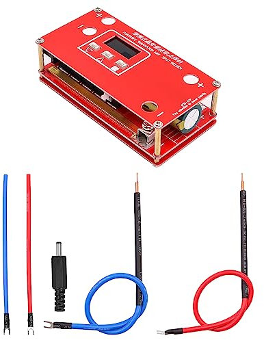 CENPEK Mini Soldador por Puntos, Tablero De Control De Soldador por Puntos Portátil con Transistor, Batería De Litio 18650, Soldador por Puntos DIY para Condensador