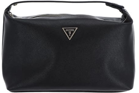 GUESS Kosmetiktasche Strap Beauty Case Black schwarz