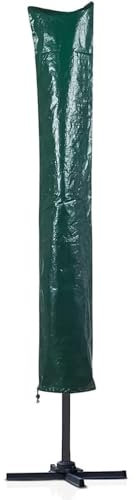 Concept4u Garden Parasol Cover Waterproof Umbrella Cover PVC Coating With Tie Down Cords Heavy Duty Rain & Dust Proof UV Protected Garden Umbrella Protector