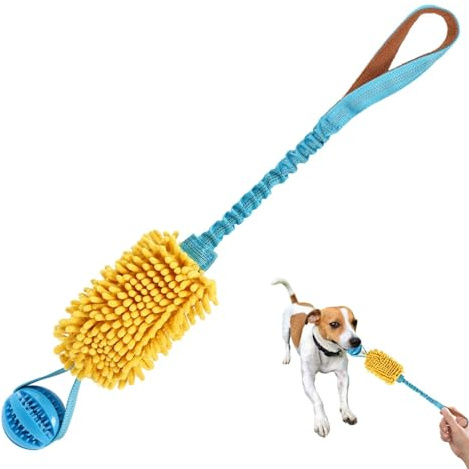 Hundespielzeugseil, Schleppspielzeug für Hunde | Lustiges und quietschendes Kauspielzeug für Hunde, quietschendes Hundeseil, Haustierbedarf, Kauspielzeug