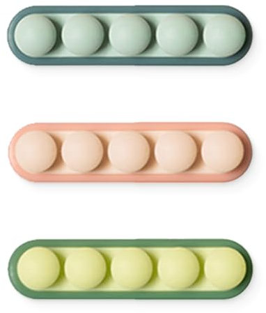 3 Pcs Organizador de Cables, Estilo Guisante Clips de Soporte de Cable Mejorados, Autoadhesivo Organizador de Cable, Clips para Cables Duraderos para la Gestión de Cables de Carga USB de Escritorio