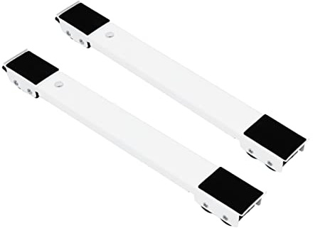 GAROZATION 2stücke Teilig Verstellbarer Untergestell Möbelroller Aus Robustem Eisen Höhenverstellbarer Mobiler Sockel Für Waschmaschine Trockner Kühlschrank Und Schwere Elektrogeräte Leicht v