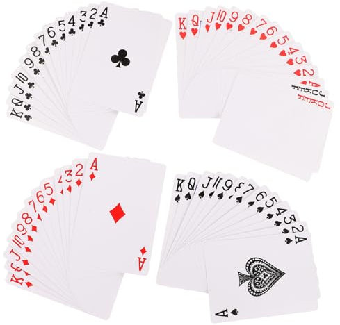 NAMOARLY Blanko-Poker-Karten Zum Selbergestalten DIY-Karten Für Partyspiele Kleine Papierkarten Zum Beschreiben Vielseitig Einsetzbar Für Unterhaltung Und Dekoration