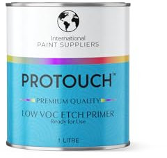 PROTOUCH Relleno de imprimación de bajo contenido de COV RFU de 1 litro e imprimación ácida, color gris, 1 litro, RFU para uso en aluminio y otros metales desnudos