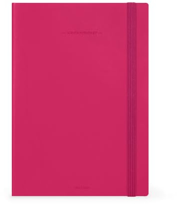 Legami Lärarens stora dagbok, Raspberry, veckodagbok, 13 månader, från augusti 2025 till augusti 2026, pedagogisk planering, klassregister, tid, skolkalender, 17 x 24 cm