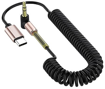 YUGSHNKFC Adaptador De Conector USB A 3 5 Mm Cable Estéreo Auxiliar USB Tipo C A 3 5 Mm para Altavoz Automóvil Cable Altavoz Automóvil
