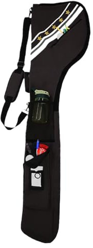 Golfschläger-Tasche – Golfschläger-Aufbewahrungstasche mit verstellbarem Schultergurt | leichter Organizer für Männer, Frauen, Jugendliche, und Jugendliche, robuste Tragetasche für Sportler und