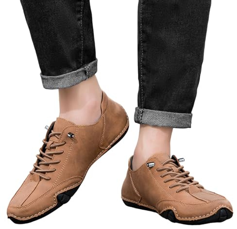 Nuqqichongtian Zapatillas de deporte para hombre, zapatos para mujer, impermeables, zapatos descalzos, zapatos de senderismo, zapatos descalzos para hombre, zapatos descalzos de piel, impermeables
