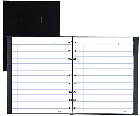 Blueline Notepro Composition Notebook, Black, 9.25 x 7.25 inches, 192 Ruled Pages (A9C.81)