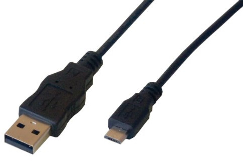 MCL Samar MC922AHB-2M Câble USB 2.0 type A mâle / micro USB B mâle 2m