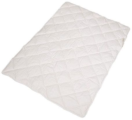Softsan Ganzjahres-Kinderbettdecke Bio Hygienic 100x135 cm, mit Bio Baumwoll-Bezug, waschbar, schadstoffgeprüft