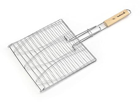 Wendebräter / Fischbräter barbecook für 3 Fische 28 x 28 cm