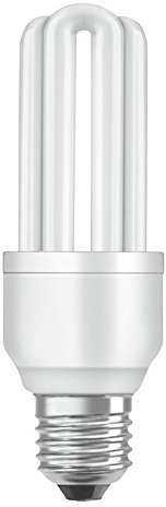 Osram Energiesparlampe E27 Rohre 15 W = 67 Kühles Tageslicht 10000 Stunden, 0