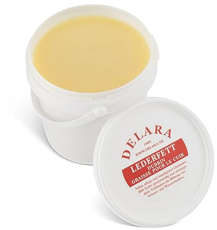 DELARA Grasso per la pelle, 500 ml, colore: incolore – Prodotto in Germania
