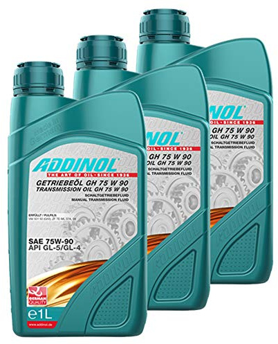 Addinol 3X Getriebeöl Gear Transmission Oil Fluid Lubricant 75W-90 Gh 75 W 90 1L 74300607