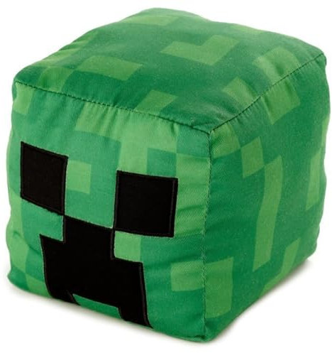 Puckator Minecraft Creeper Türstopper Türsack, dekorativer Türpuffer für Boden, Stoff, offizielle Lizenz, Creeper Minecraft Motiv, für Innen