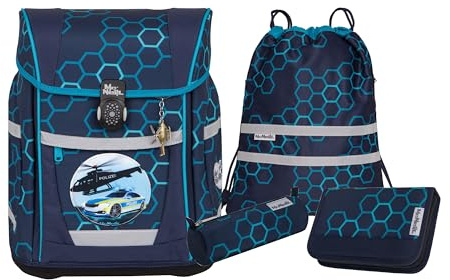 McNeill Schulranzen-Set TENERO, 5tlg. - Kollektion 2024 (XAGON)