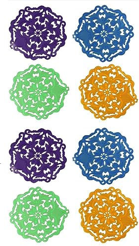 Urjumpea Urinal Screen Deodorizer 8 Pack of Urinal Cakes with Long-Lasting Odor Freshener and Anti-Splash Protection for Bathrooms and Restrooms