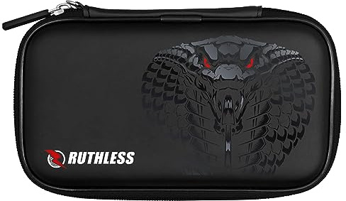 RUTHLESS Dart Case | Professional Darts Case Storage Wallet, Cobra Design (W685)