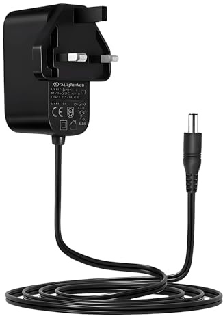 Lonnky 12V 3A Power Adapter with 1.8 M Cable, 5.5 mm x 2.1 mm DC 12V Power Supply, Ideal for LED Strips, Surveillance Cameras, Routers