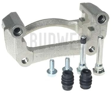 BUDWEG CALIPER 384532-1 Bremssattelhalter links rechts Vorderachse Kompatibel mit MAZDA 2 Schrägheck DE, DH3