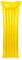 SPLASH! Durable PVC Inflatable Water Lounger Mat - Pool Float with Contoured Pillow, 80kg Capacity, and Dual Air Chambers (Yellow)